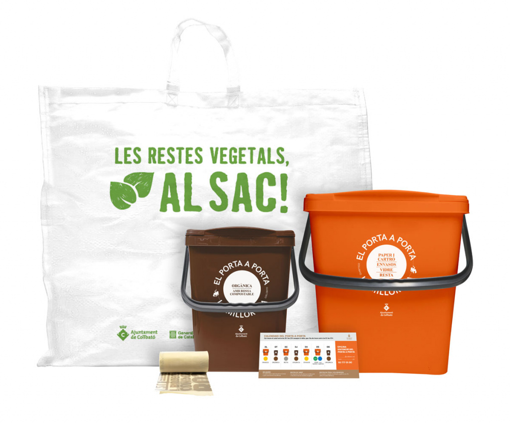 El kit de recollida Porta a Porta