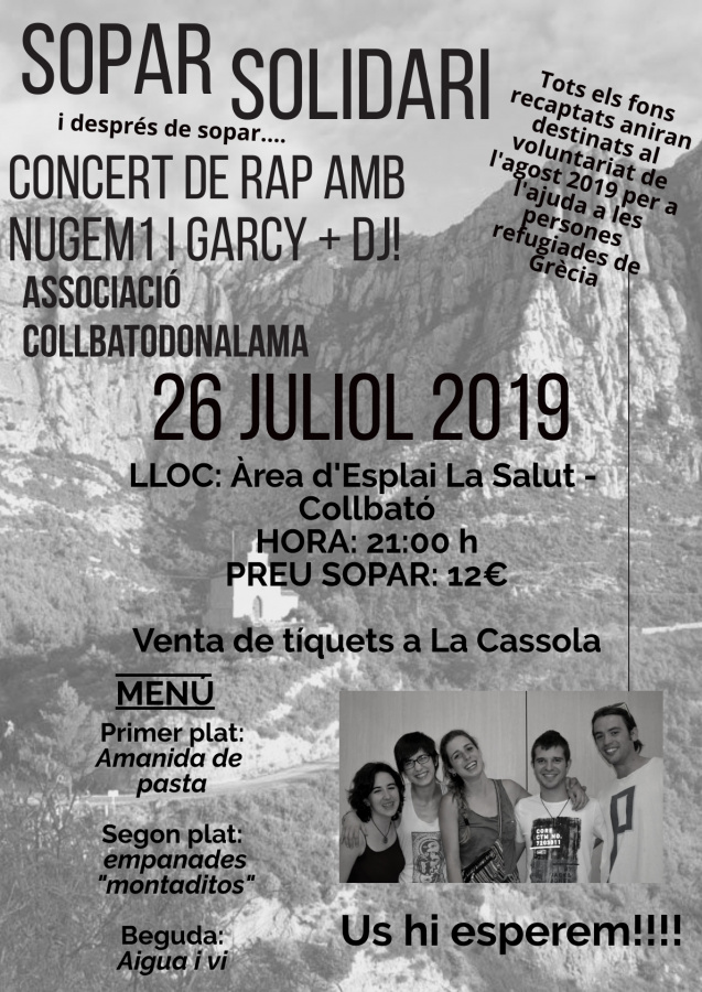 Cartell del sopar