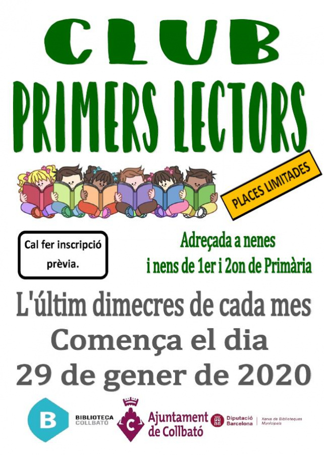 Club de Lectura per a primers lectors