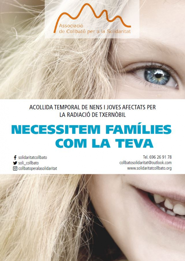 Cartell de la reunió informativa
