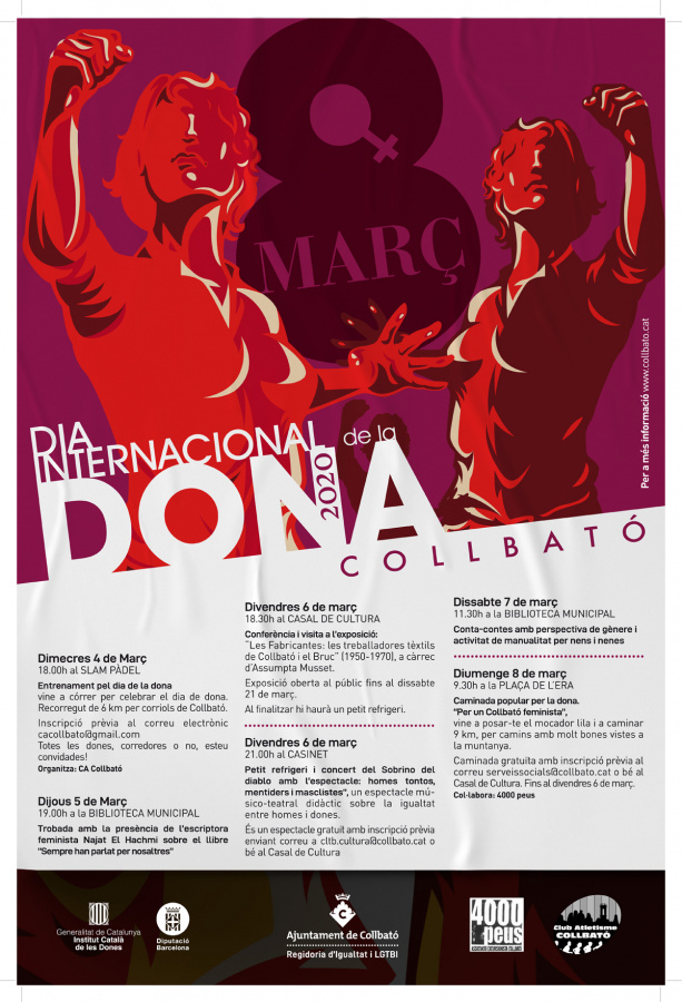 Cartell de les activitats